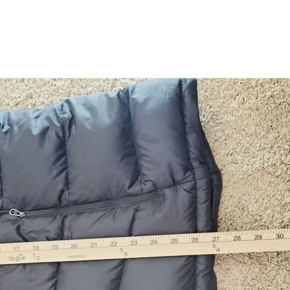 EDDIE BAUER 800 GOOSE DOWN FILLED VEST IN BLACK, SZ 2XL - Picture 14 of 15